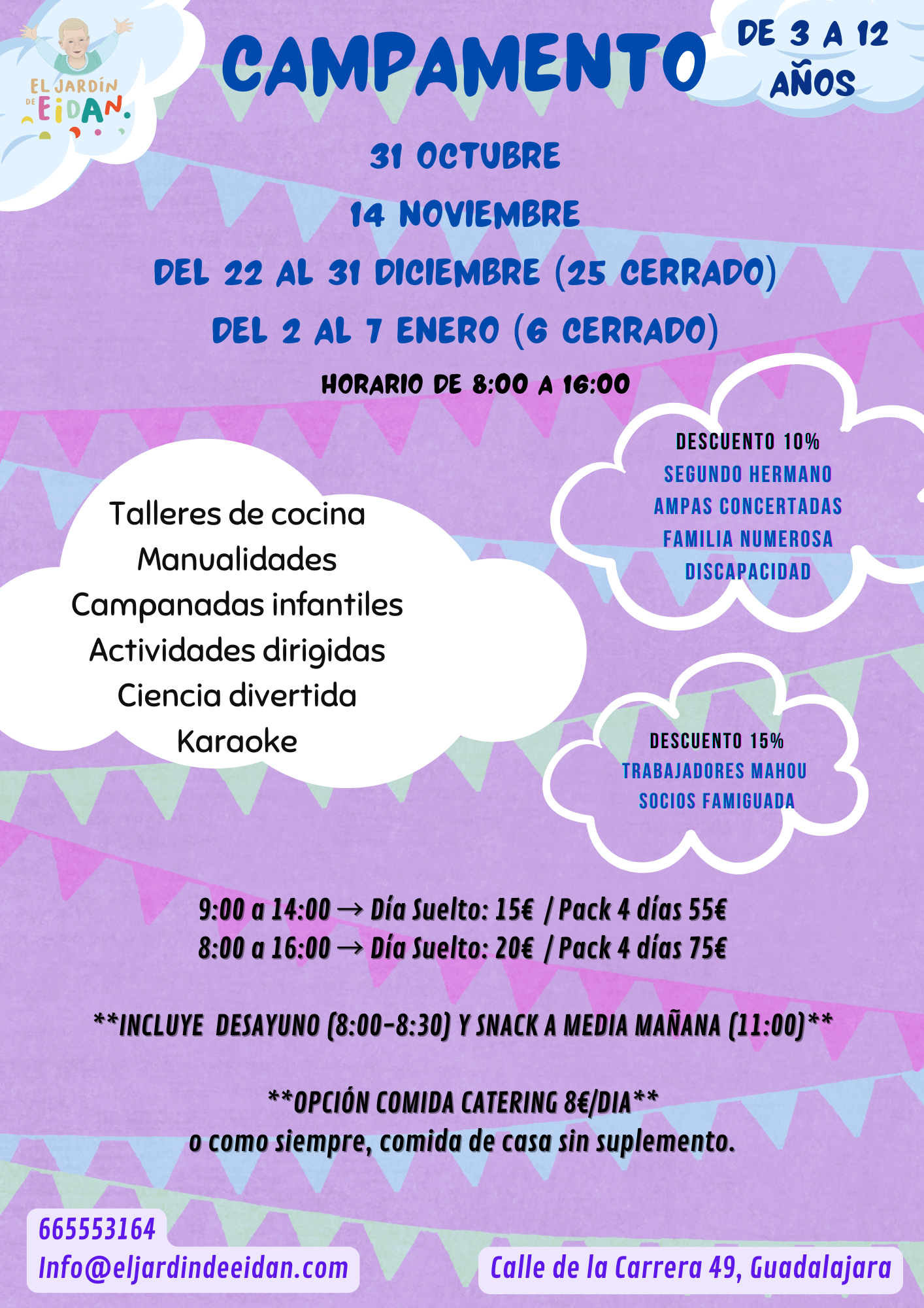 Campamento invierno 2025