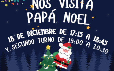 Visita de Papá Noel!! 🎅🎄🎁